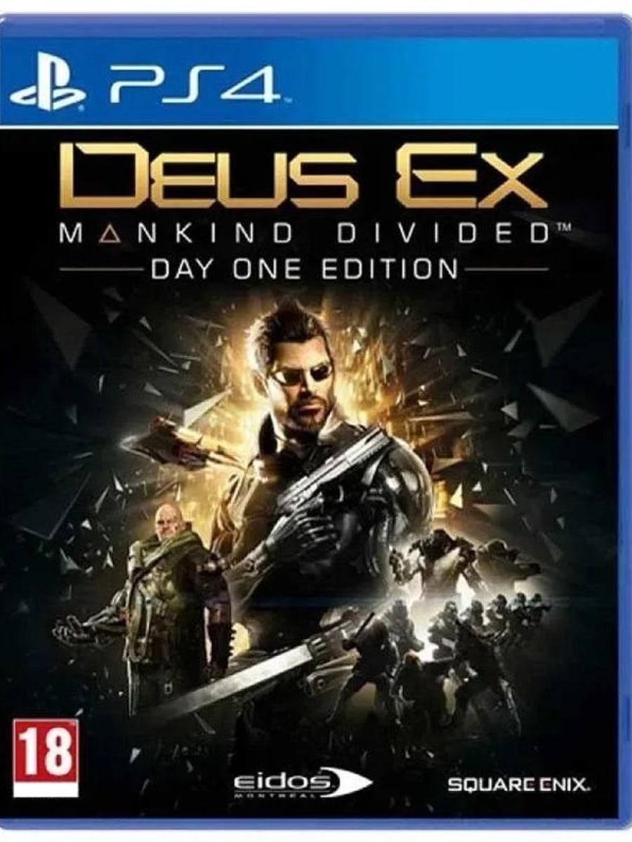 کاور بازی Deus Ex: Mankind Divided برای PS4