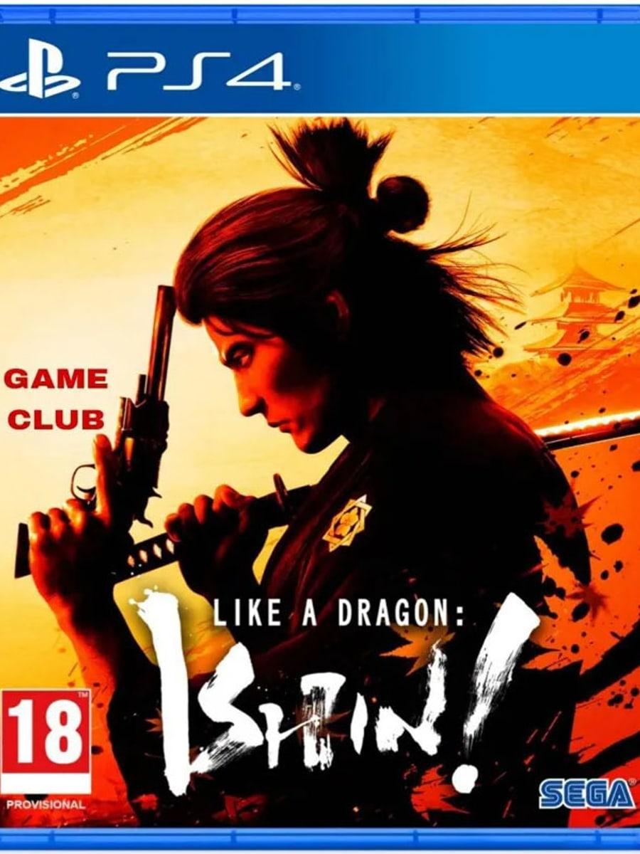 کاور بازی Like a Dragon: Ishin! برای PS4